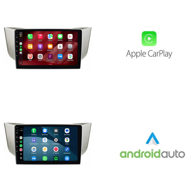 Autoradio per Lexus RX con CarPlay e Android Auto | 2003–2009 | 9 pollici | Android 15 | CTX-7480