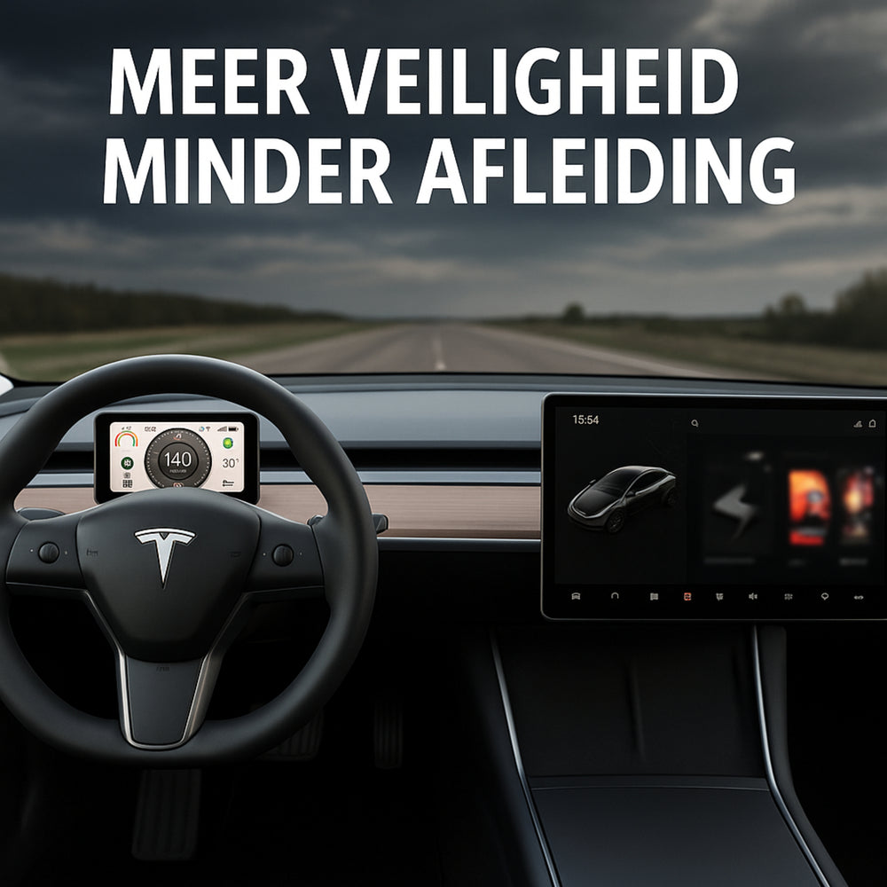 Velocímetro digital Cartronix para Tesla Model 3 e Y | Pantalla HD de 5” con estado de la batería y más