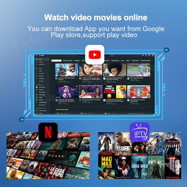 Carlinkit TBox Plus – Android 13 entertainment in je auto | 6+64GB | Netflix & Youtube | Ulta versie