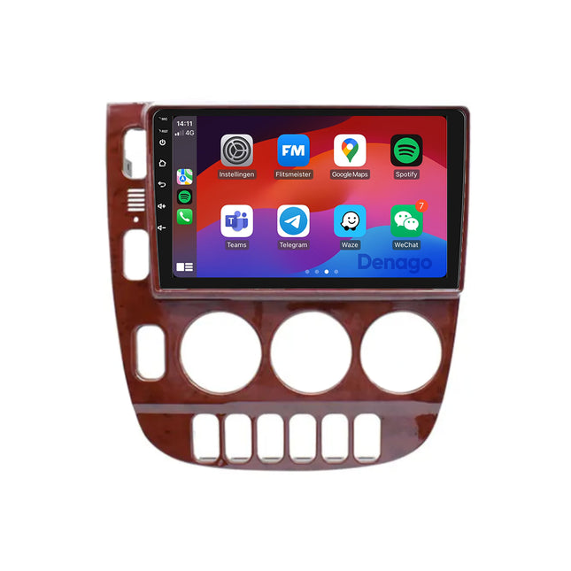 Mercedes ML CarPlay autoradio | 1999 t/m 2004 | Denago DNG-A384 | 9 inch | Android 13 | Draadloos CarPlay & Android Auto