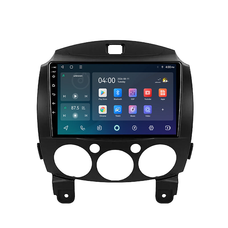 Mazda 2 | Android 15 | 9 inch Autoradio | 2008 t/m 2014 | CarPlay & Android Auto
