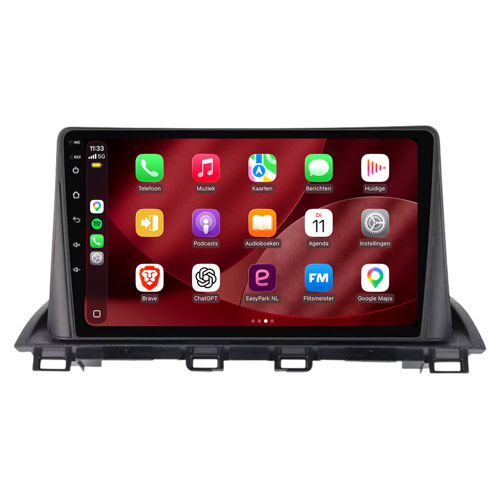 Mazda 3-Radio mit CarPlay & Android Auto | 2013–2017 | 9 Zoll | Android 15 | CTX-7386
