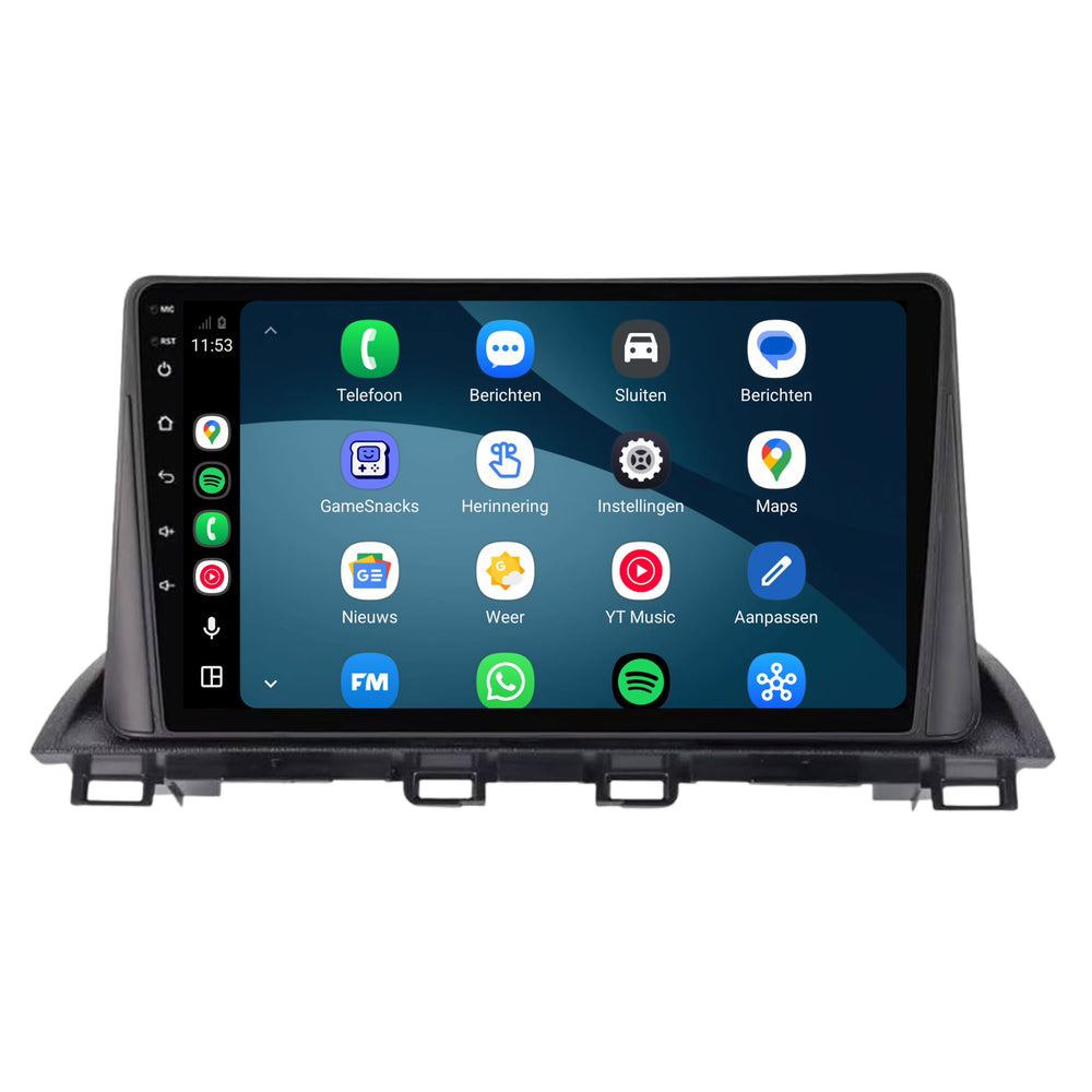 Mazda 3-Radio mit CarPlay & Android Auto | 2013–2017 | 9 Zoll | Android 15 | CTX-7386