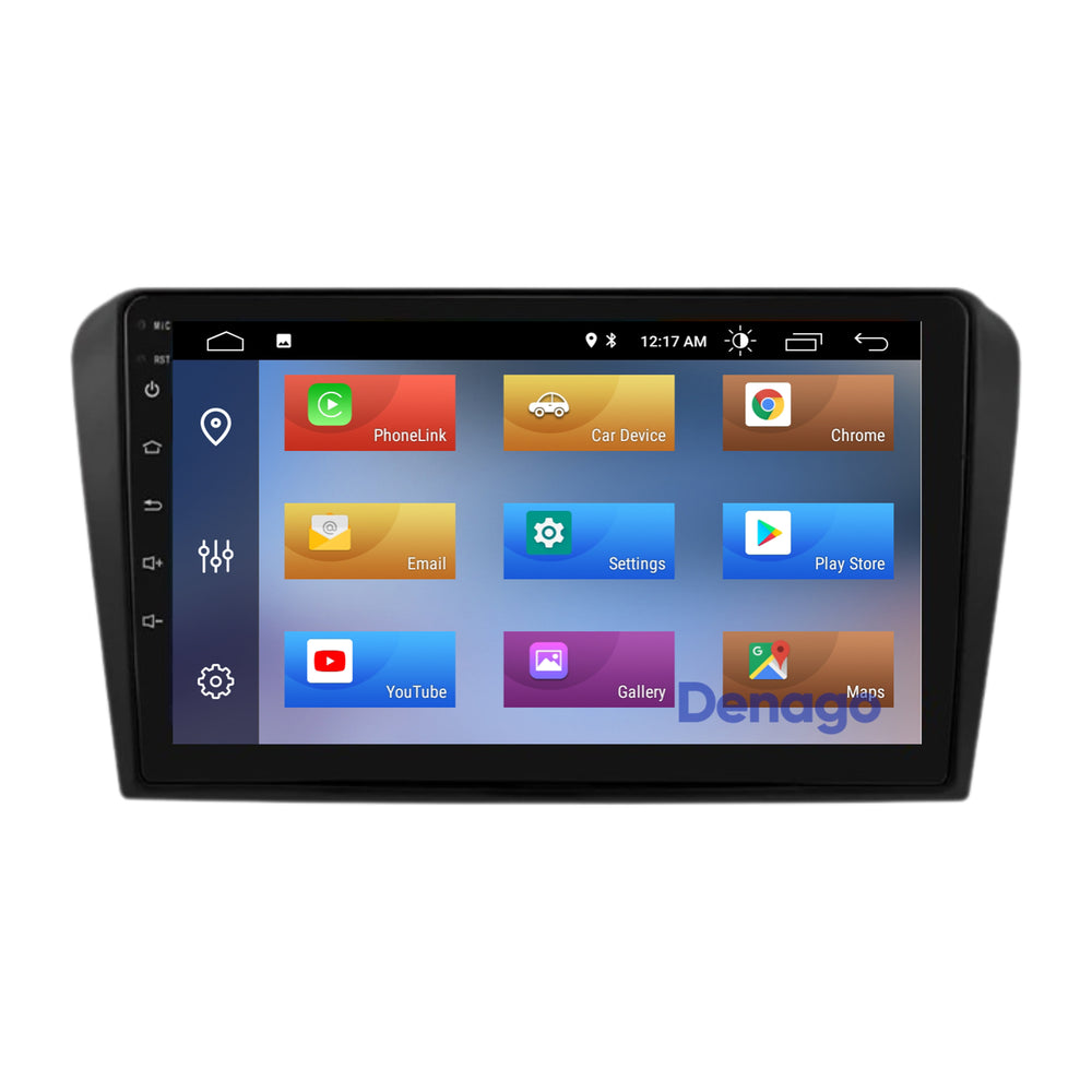 Mazda 3 CarPlay autoradio | 2003 t/m 2009 | Denago DNG-A467 | 9 inch | Android 13 | Draadloos CarPlay & Android Auto