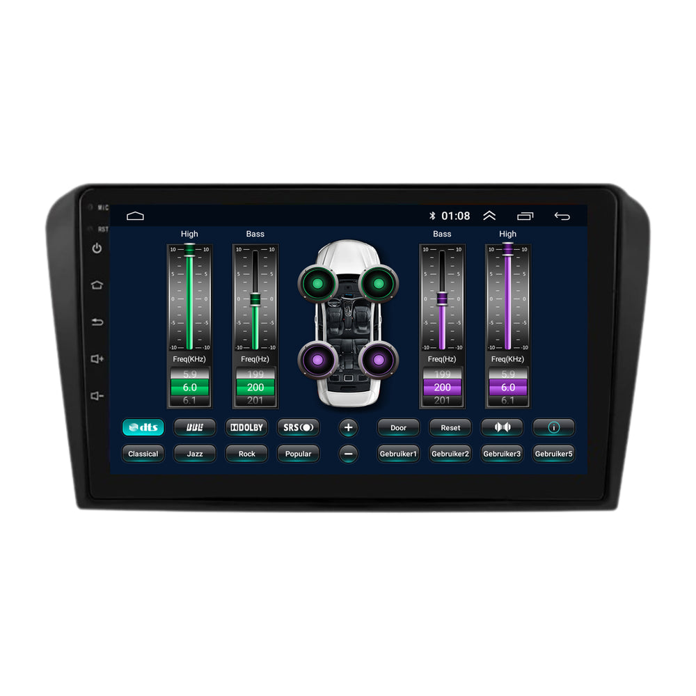 Mazda 3 | Android 13 | Autoradio | 2003 t/m 2009 | CarPlay & Android Auto