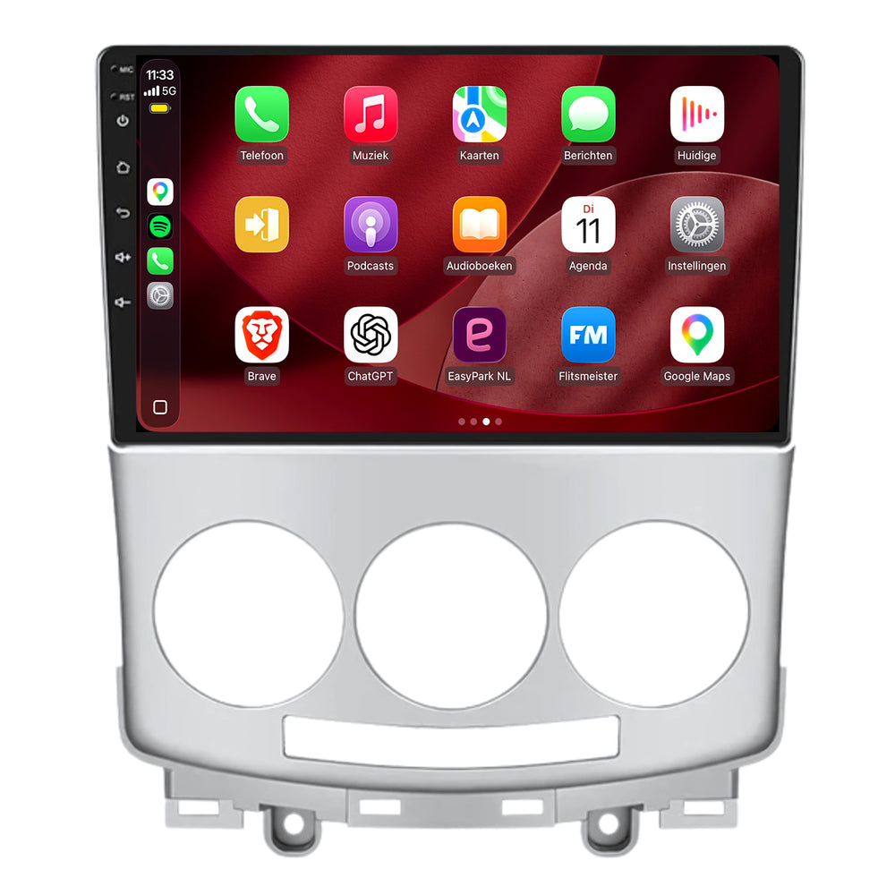 Mazda 5 | Android 15 | 9 inch Autoradio | 2005 t/m 2010 | CarPlay & Android Auto