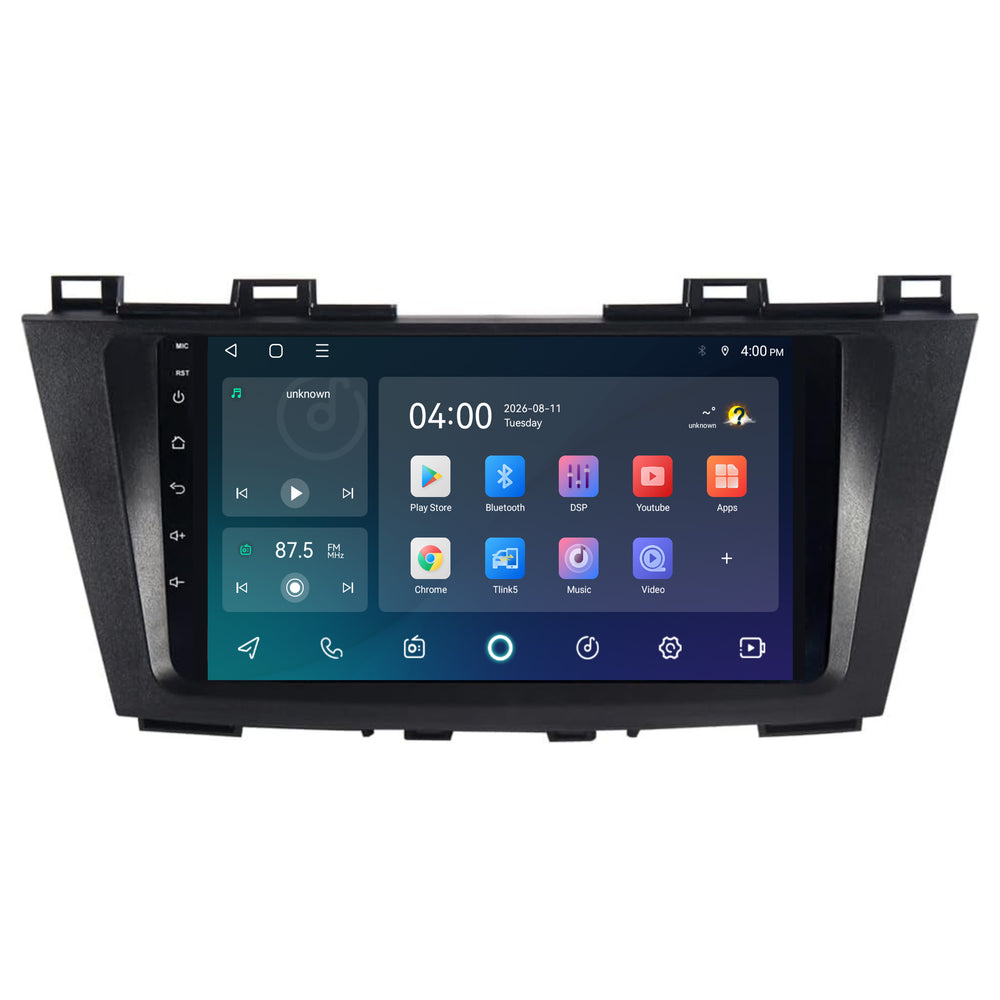 راديو Mazda 5 مع CarPlay وAndroid Auto | 2010–2015 | 9 بوصات | Android 15 | CTX-7321