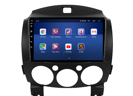 Mazda 2 | Android 13 | Autoradio | 2008 t/m 2014 | CarPlay & Android Auto
