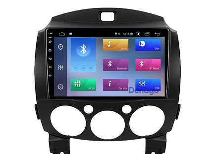 Autoradio Mazda 2 CarPlay | 2008 à 2014 | Denago DNG-A26 | Écran 9 pouces | Android 13 | CarPlay sans fil & Android Auto