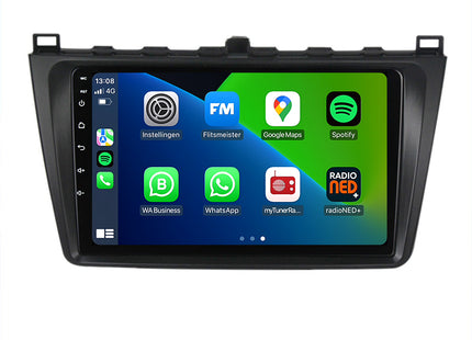 Mazda 6 | Android 13 | Autoradio | 2008 t/m 2012 | CarPlay & Android Auto