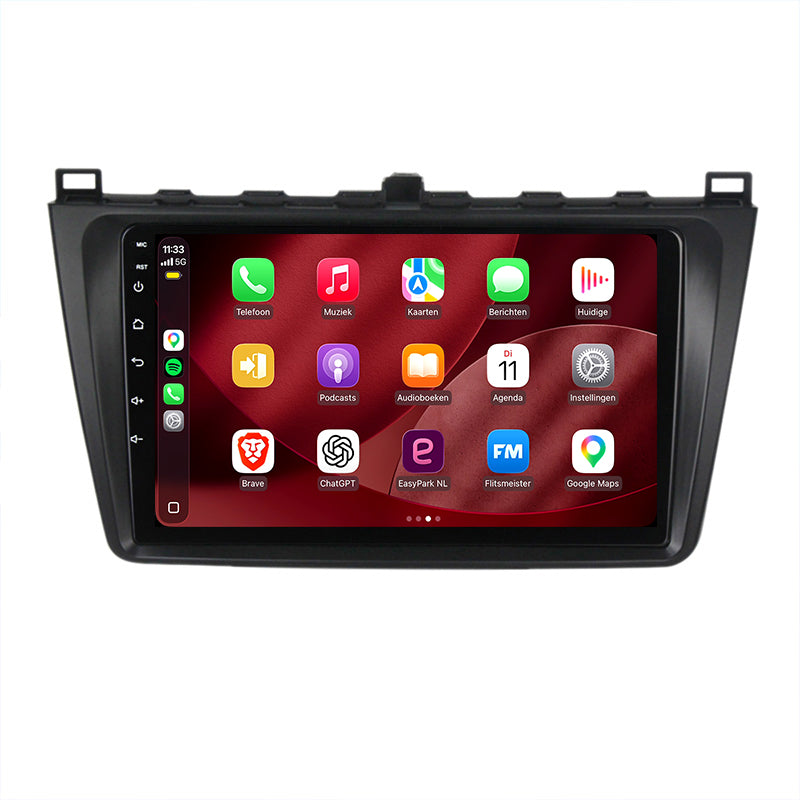 Mazda 6-radio med CarPlay og Android Auto | 2008–2012 | 9 tommer | Android 15 | CTX-7391