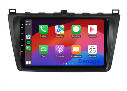 Mazda 6 CarPlay autoradio | 2008 t/m 2012 | Denago DNG-A391 | 9 inch | Android 13 | Draadloos CarPlay & Android Auto