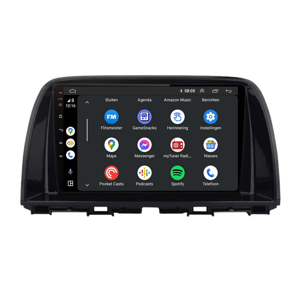 Mazda 6 | Android 13 | Autoradio | 2012 t/m 2015 | CarPlay & Android Auto