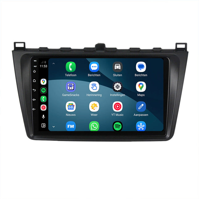 Mazda 6-radio med CarPlay og Android Auto | 2008–2012 | 9 tommer | Android 15 | CTX-7391