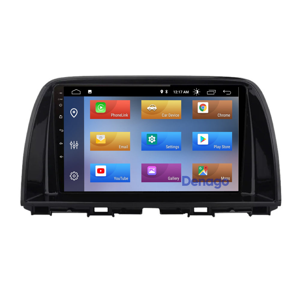 Autoradio Mazda 6 CarPlay | Denago DNG-A343 | 2012 à 2015 | 9 pouces | Android 13 | CarPlay sans fil et Android Auto