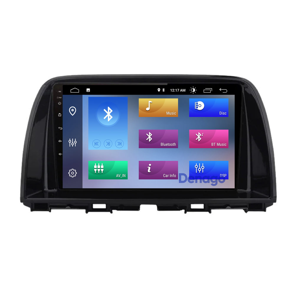 Autoradio Mazda 6 CarPlay | Denago DNG-A343 | 2012 à 2015 | 9 pouces | Android 13 | CarPlay sans fil et Android Auto