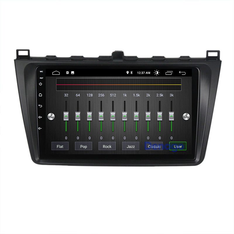 Mazda 6 CarPlay car radio | 2008 to 2012 | Denago DNG-A391 | 9 inches | Android 13 | Wireless CarPlay & Android Auto