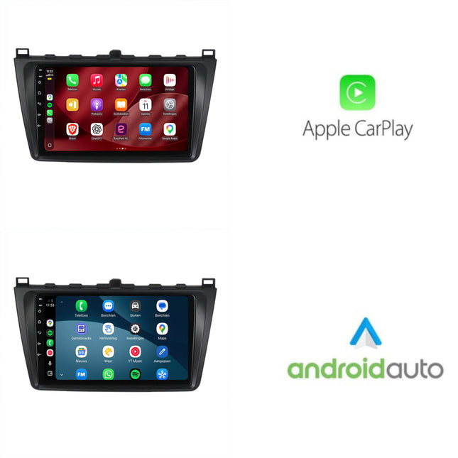 Mazda 6-radio med CarPlay og Android Auto | 2008–2012 | 9 tommer | Android 15 | CTX-7391