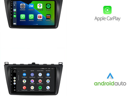 Mazda 6 | Android 13 | Autoradio | 2008 t/m 2012 | CarPlay & Android Auto