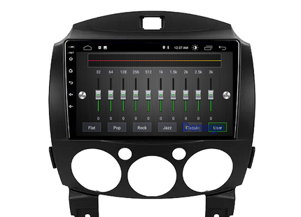 Autoradio Mazda 2 CarPlay | 2008 à 2014 | Denago DNG-A26 | Écran 9 pouces | Android 13 | CarPlay sans fil & Android Auto