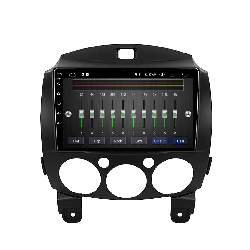 Radio para coche Mazda 2 CarPlay | 2008 a 2014 | Denago DNG-A26 | 9 pulgadas | Androide 13 | CarPlay inalámbrico y Android Auto