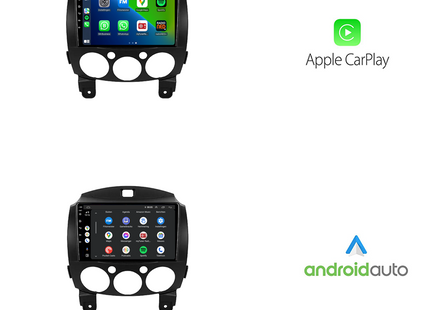 Mazda 2 | Android 13 | Autoradio | 2008 t/m 2014 | CarPlay & Android Auto