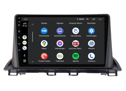 Mazda 3 | Android 13 | Autoradio | 2013 t/m 2017 | CarPlay & Android Auto