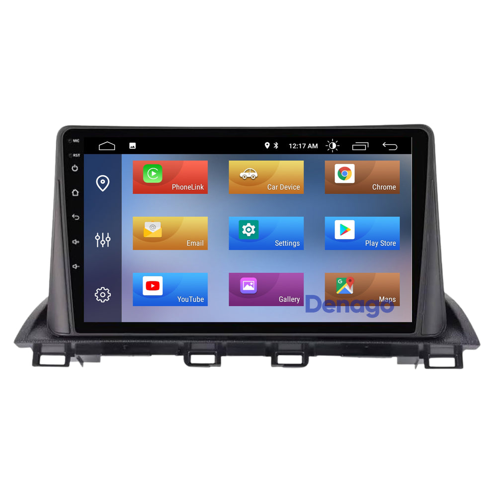 Mazda 3 CarPlay autoradio | 2013 t/m 2017 | Denago DNG-A386 | 9 inch | Android 13 | Draadloos CarPlay & Android Auto