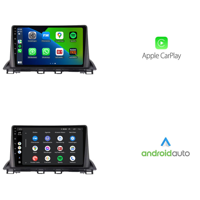 Mazda 3 | Android 13 | Autoradio | 2013 t/m 2017 | CarPlay & Android Auto