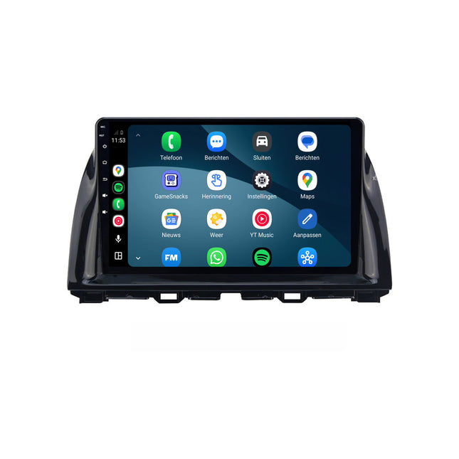 Mazda CX-5-radio med CarPlay og Android Auto | 2012–2016 | 10 tommer | Android 15 | CTX-7345