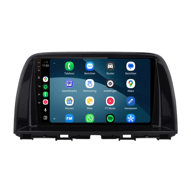 Radio CarPlay e Android Auto per Mazda CX-5 | 2012–2016 | 9 pollici | Android 15 | CTX-7316