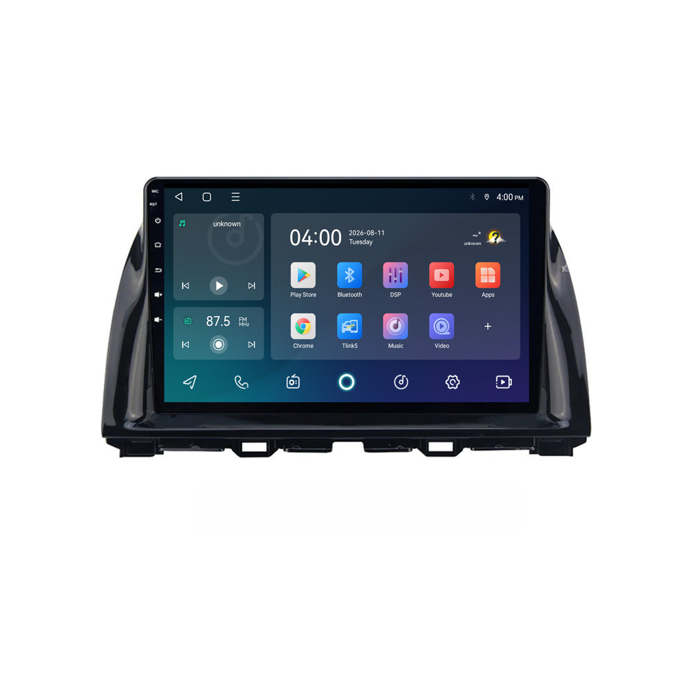 Radio z CarPlay i Android Auto do Mazdy CX-5 | 2012–2016 | 10 cali | Android 15 | CTX-7345