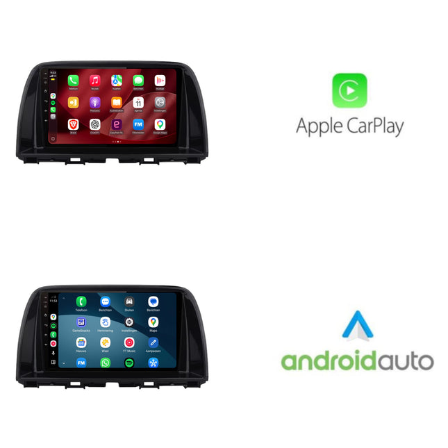 Radio CarPlay e Android Auto per Mazda CX-5 | 2012–2016 | 9 pollici | Android 15 | CTX-7316