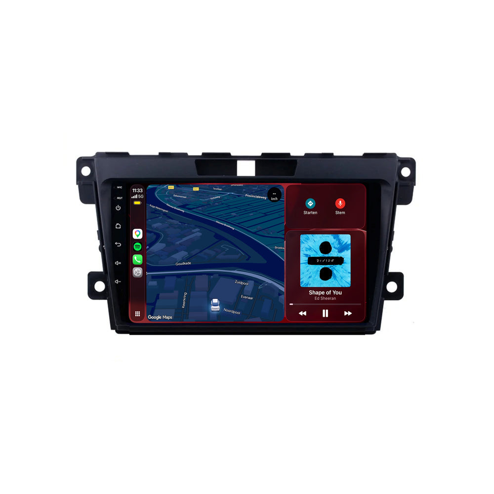 Mazda CX-7 | Android 15 | 9 inch Autoradio | 2006 t/m 2012 | CarPlay & Android Auto