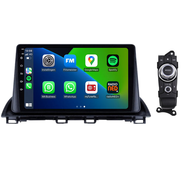 Mazda CX-3 | Android 13 | Autoradio | 2014 t/m 2023 | CarPlay & Android Auto