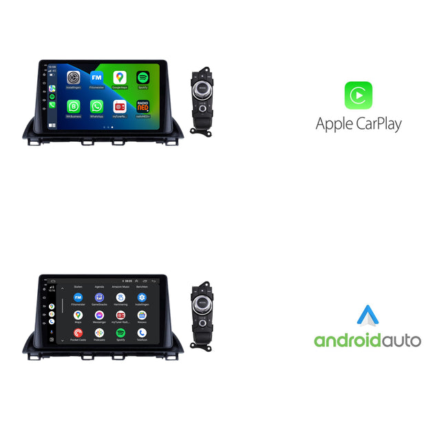 Mazda CX-3 | Android 13 | Autoradio | 2014 t/m 2023 | CarPlay & Android Auto