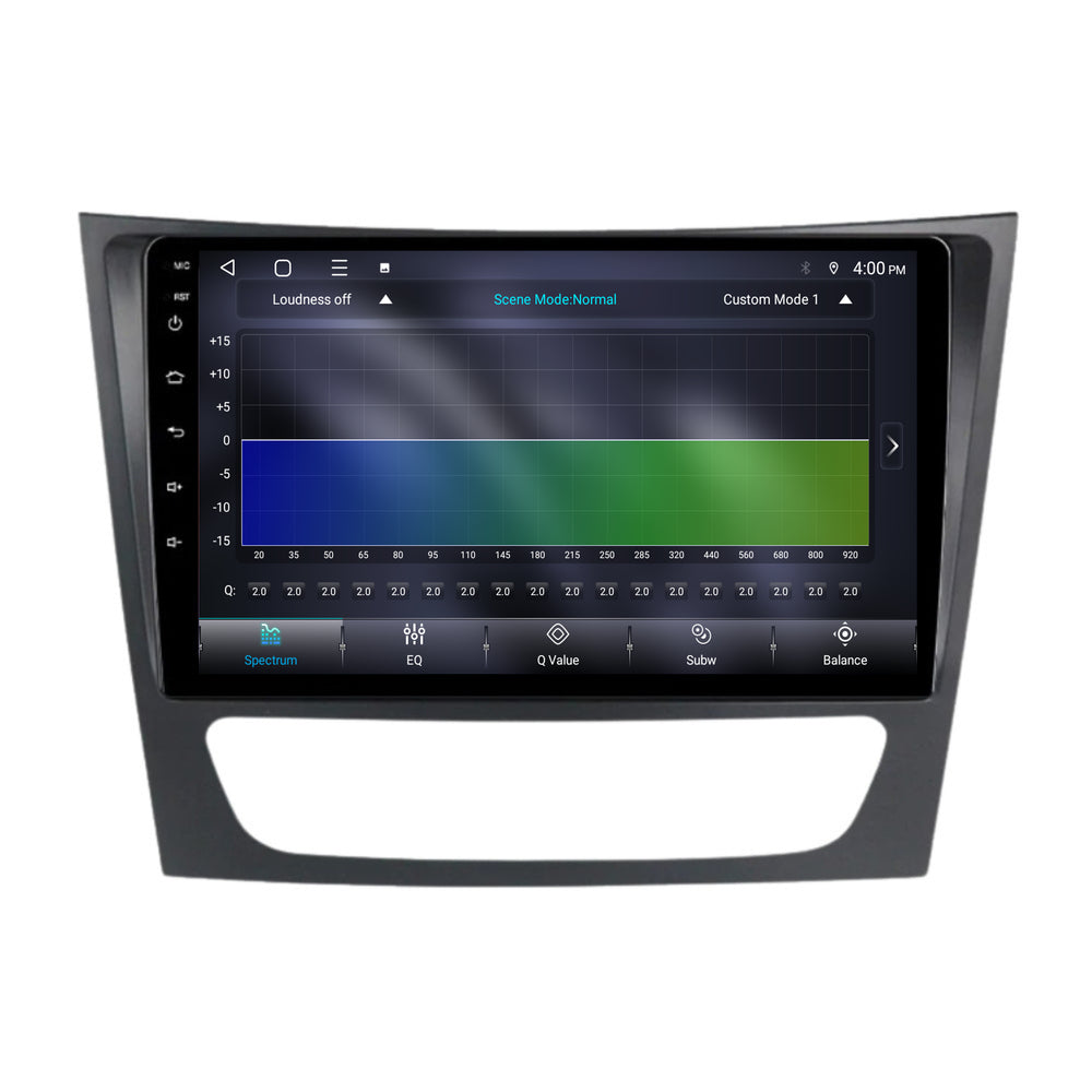 Mercedes E-Klasse W211, CLS W219 & G-Klasse W463 CarPlay & Android Auto radio | 2002 t/m 2010 | 9 inch | Android 15 | CTX-7188