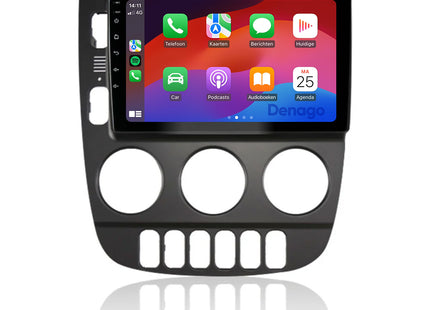 Mercedes ML CarPlay autoradio | 1999 t/m 2004 | Denago DNG-A366 | 9 inch | Android 13 | Draadloos CarPlay & Android Auto | Extra Side Button