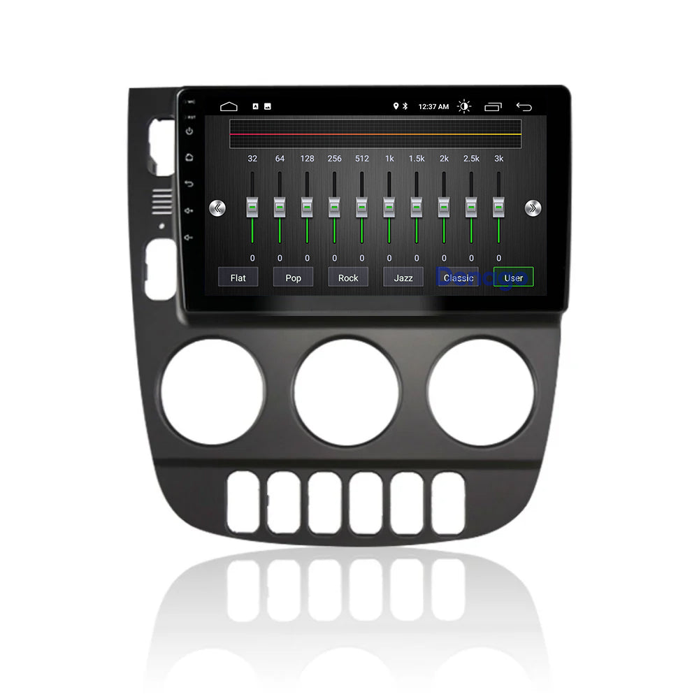 Radio para coche Mercedes ML CarPlay | 1999 a 2004 | Denago DNG-A104 | 9 pulgadas | Androide 13 | CarPlay inalámbrico y Android Auto | Marco color madera