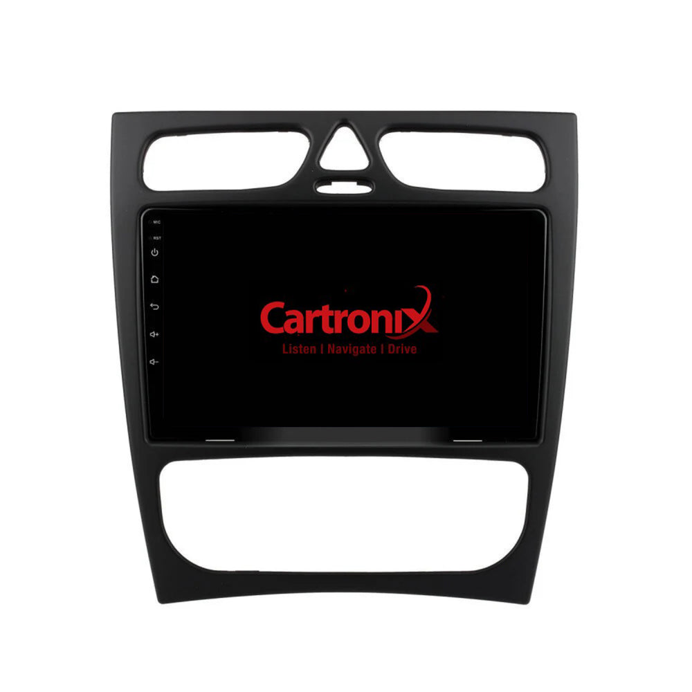 Mercedes C-Klasse W203 | Android 15 | 9 inch Autoradio | 2000 t/m 2004 | CarPlay & Android Auto