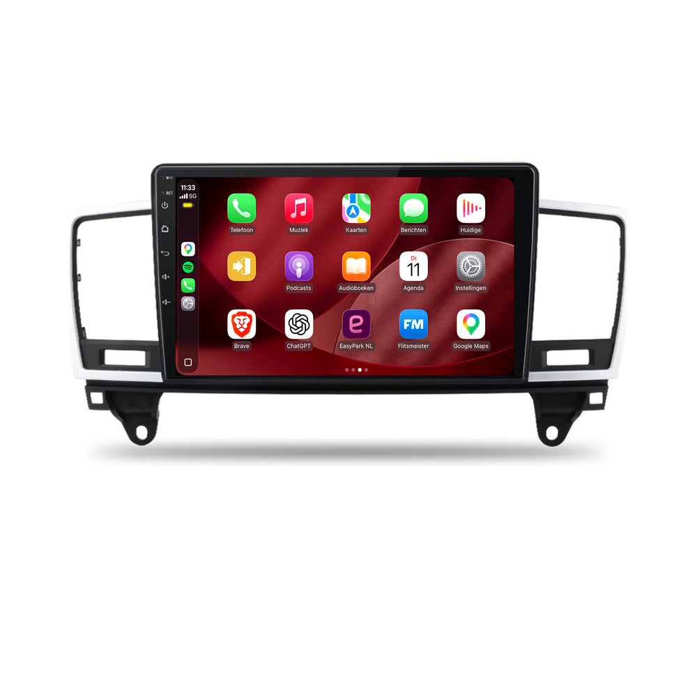 Autoradio CarPlay & Android Auto pour Mercedes ML-Klasse | 2011–2015 | 9 pouces | Android 15 | CTX-7275