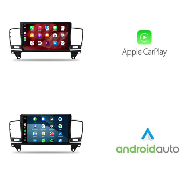 راديو Mercedes ML-Klasse مع CarPlay وAndroid Auto | 2011–2015 | 9 بوصات | Android 15 | CTX-7275