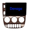 Mercedes ML CarPlay autoradio | 1999 t/m 2004 | Denago DNG-A104 | 9 inch | Android 13 | Draadloos CarPlay & Android Auto | Houtkleurig frame