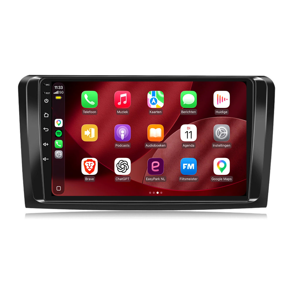 Mercedes ML W164 & GL X164 CarPlay & Android Auto radio | 2005 t/m 2012 | 9 inch | Android 15 | CTX-7189