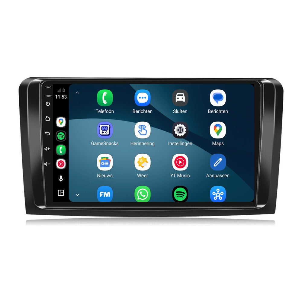 Mercedes ML W164 & GL X164 CarPlay & Android Auto radio | 2005 t/m 2012 | 9 inch | Android 15 | CTX-7189