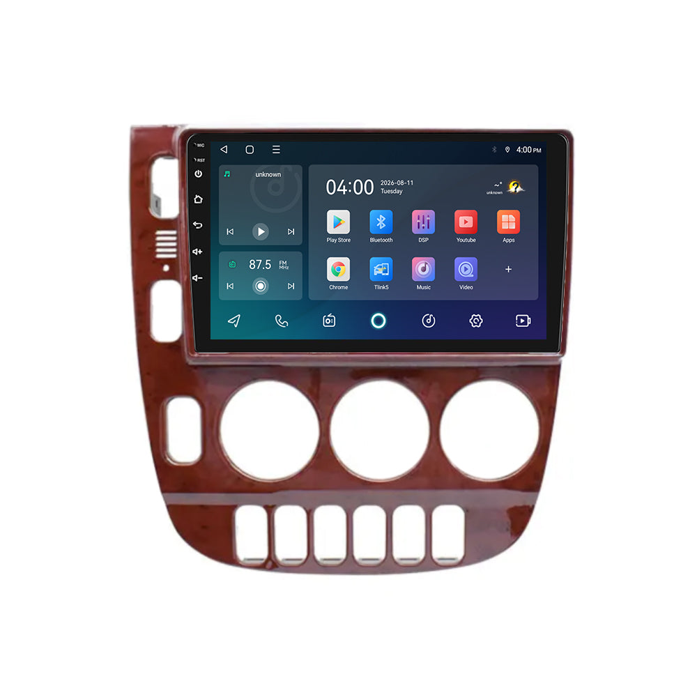 Mercedes ML-radio med CarPlay og Android Auto | 1999–2004 | 9 tommer | Android 15 | CTX-7384