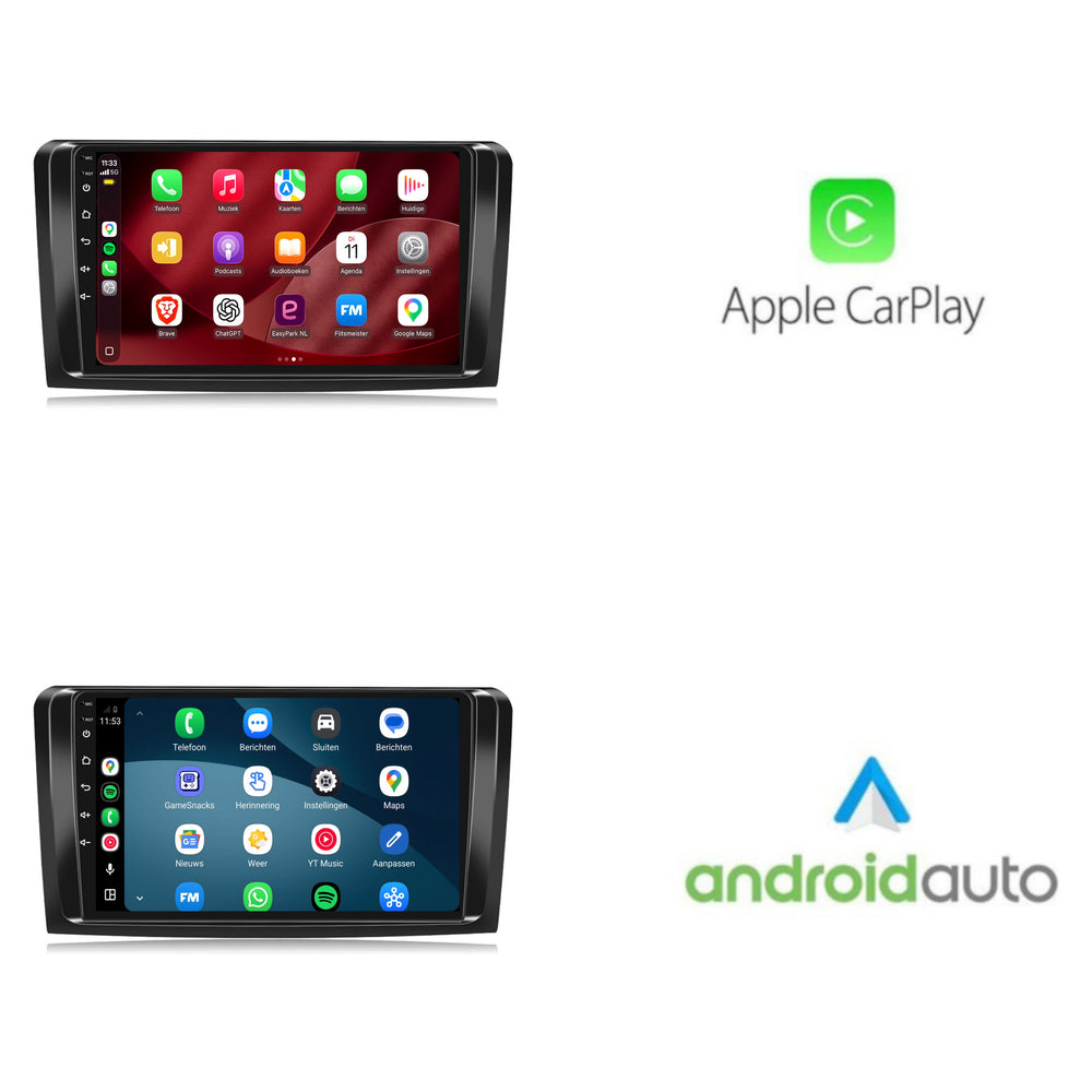 Mercedes ML W164 & GL X164 CarPlay & Android Auto radio | 2005 t/m 2012 | 9 inch | Android 15 | CTX-7189