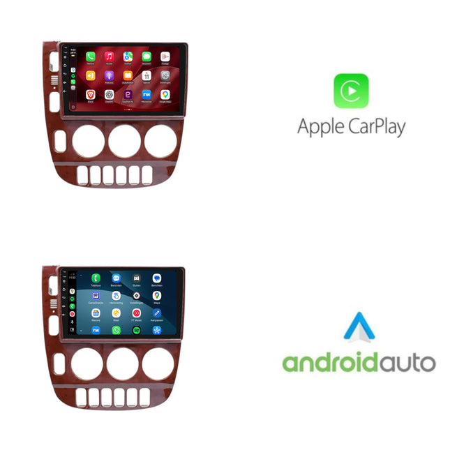 Autoradio Mercedes ML avec CarPlay et Android Auto | 1999–2004 | 9 pouces | Android 15 | CTX-7384