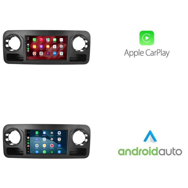 Mercedes Sprinter CarPlay og Android Auto-radio | 2018 til 2023 | 9 tommer | Android 15 | CTX-7105