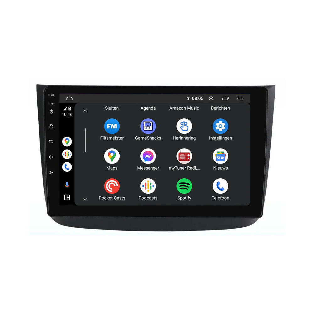 Mercedes Vito | Android 13 | Autoradio | 2006 t/m 2014 | CarPlay & Android Auto